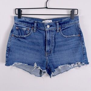 Abercrombie & Fitch Blue Jean Shorts